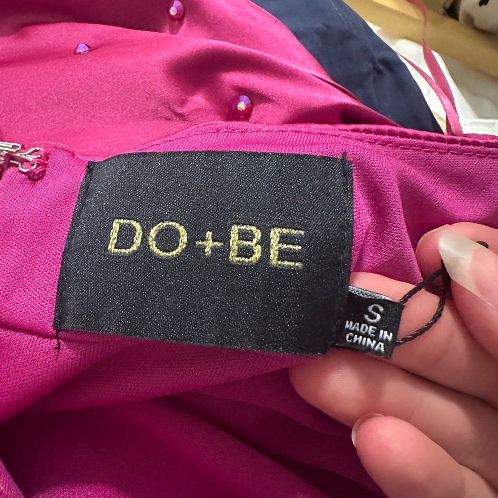 DO+BE Fuchsia Asymmetrical Mini Dress - Picture 13 of 13